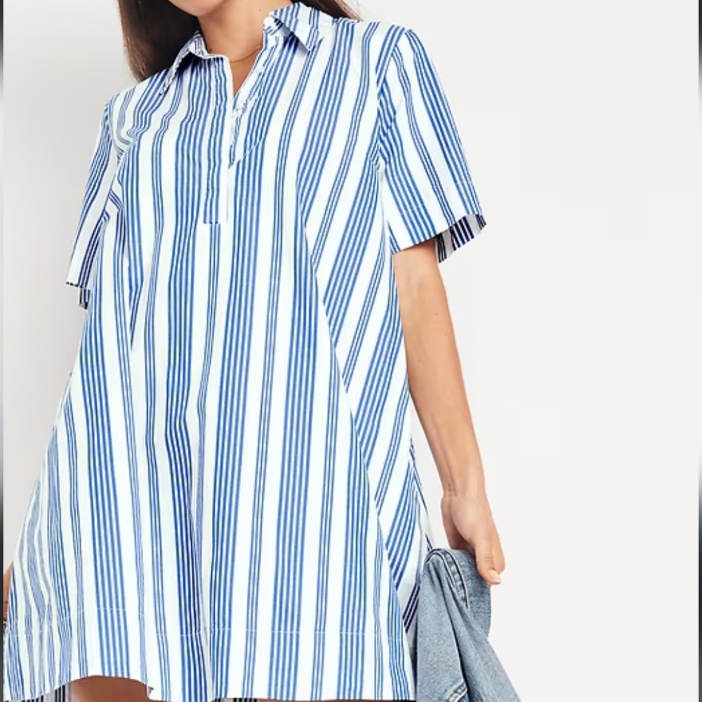 Old Navy mini shirt dress - Large